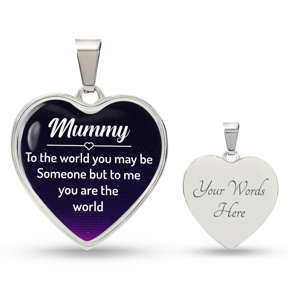 My World, My Mummy Necklace - Kim’s Signature Beauty & Accessories (Store description)