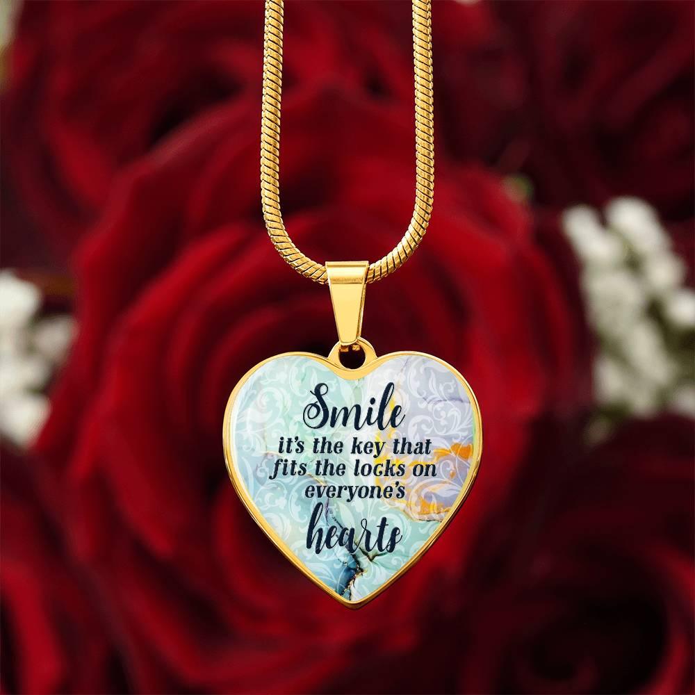 Unlocking Hearts Necklace - Kim’s Signature Beauty & Accessories (Store description)