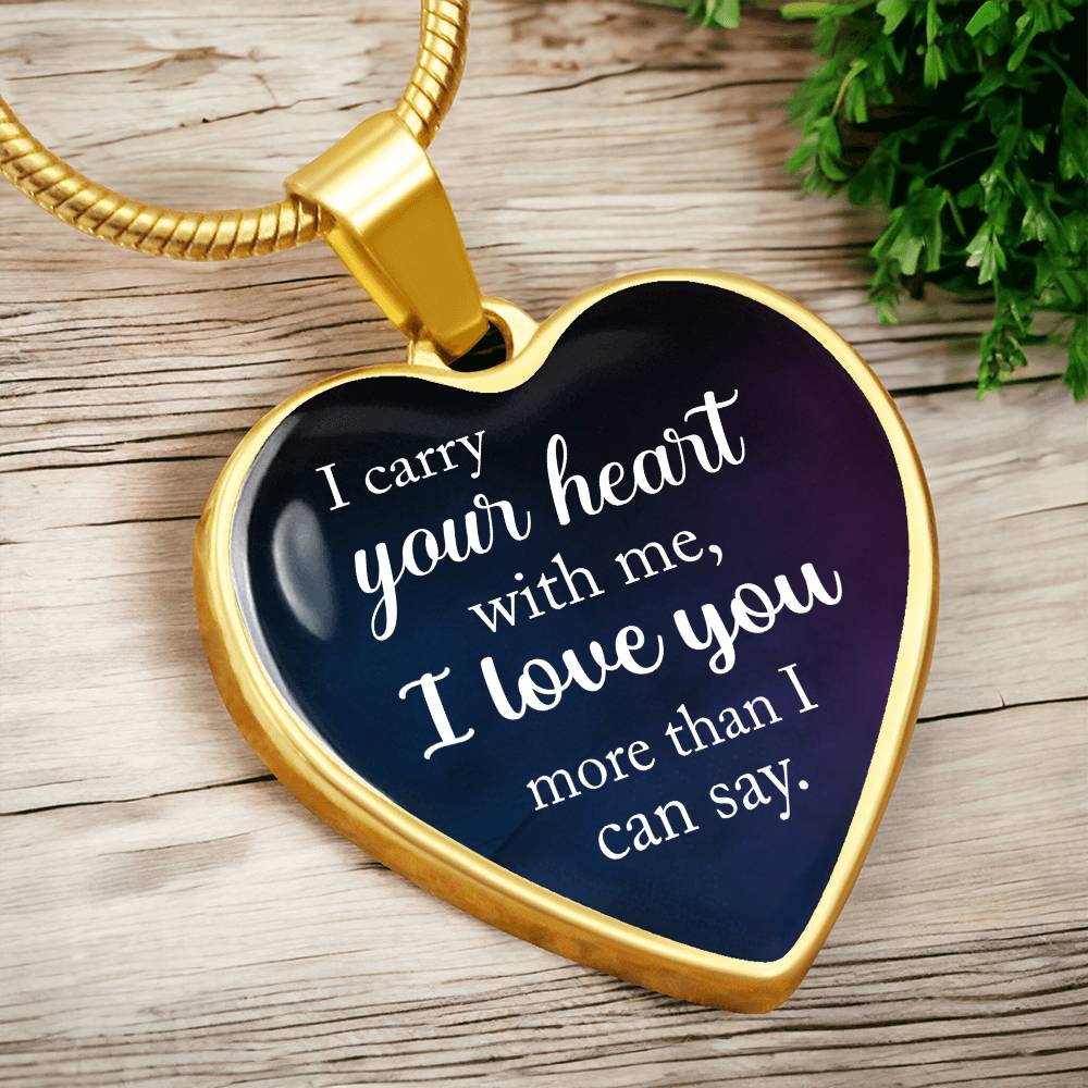 Love Beyond Words Necklace - Kim’s Signature Beauty & Accessories (Store description)