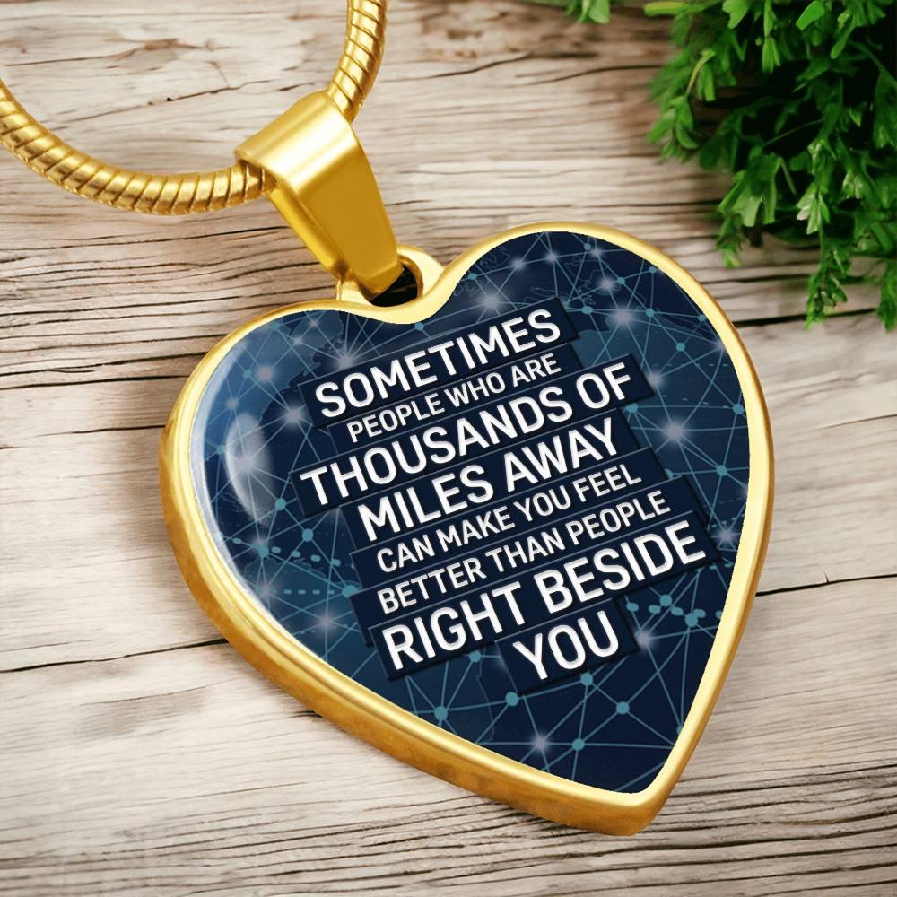Thousand Miles Away Necklace - Kim’s Signature Beauty & Accessories (Store description)