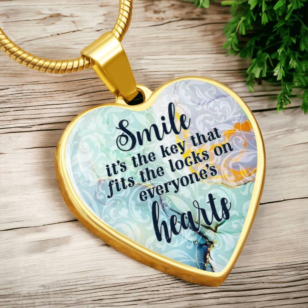 Unlocking Hearts Necklace - Kim’s Signature Beauty & Accessories (Store description)