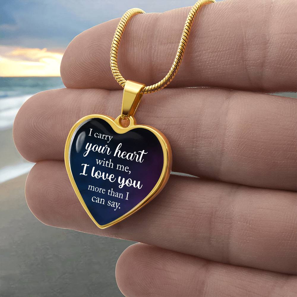 Love Beyond Words Necklace - Kim’s Signature Beauty & Accessories (Store description)