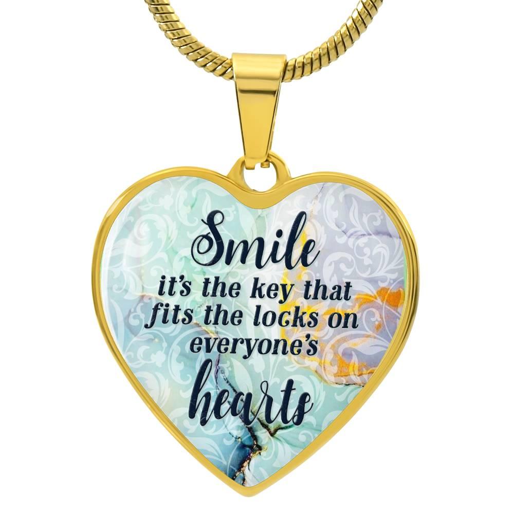 Unlocking Hearts Necklace - Kim’s Signature Beauty & Accessories (Store description)