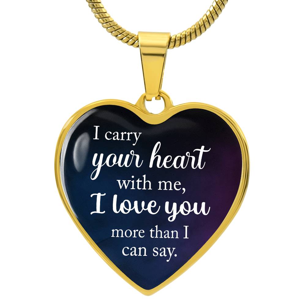 Love Beyond Words Necklace - Kim’s Signature Beauty & Accessories (Store description)