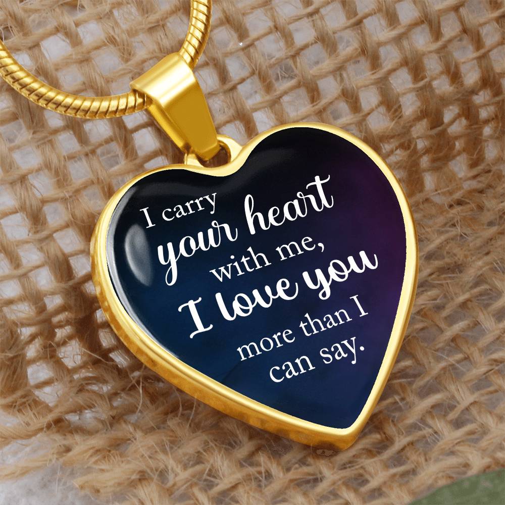 Love Beyond Words Necklace - Kim’s Signature Beauty & Accessories (Store description)