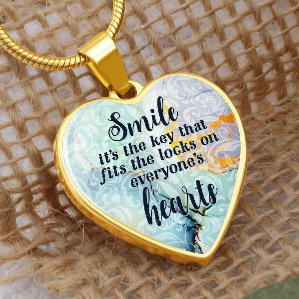 Unlocking Hearts Necklace - Kim’s Signature Beauty & Accessories (Store description)