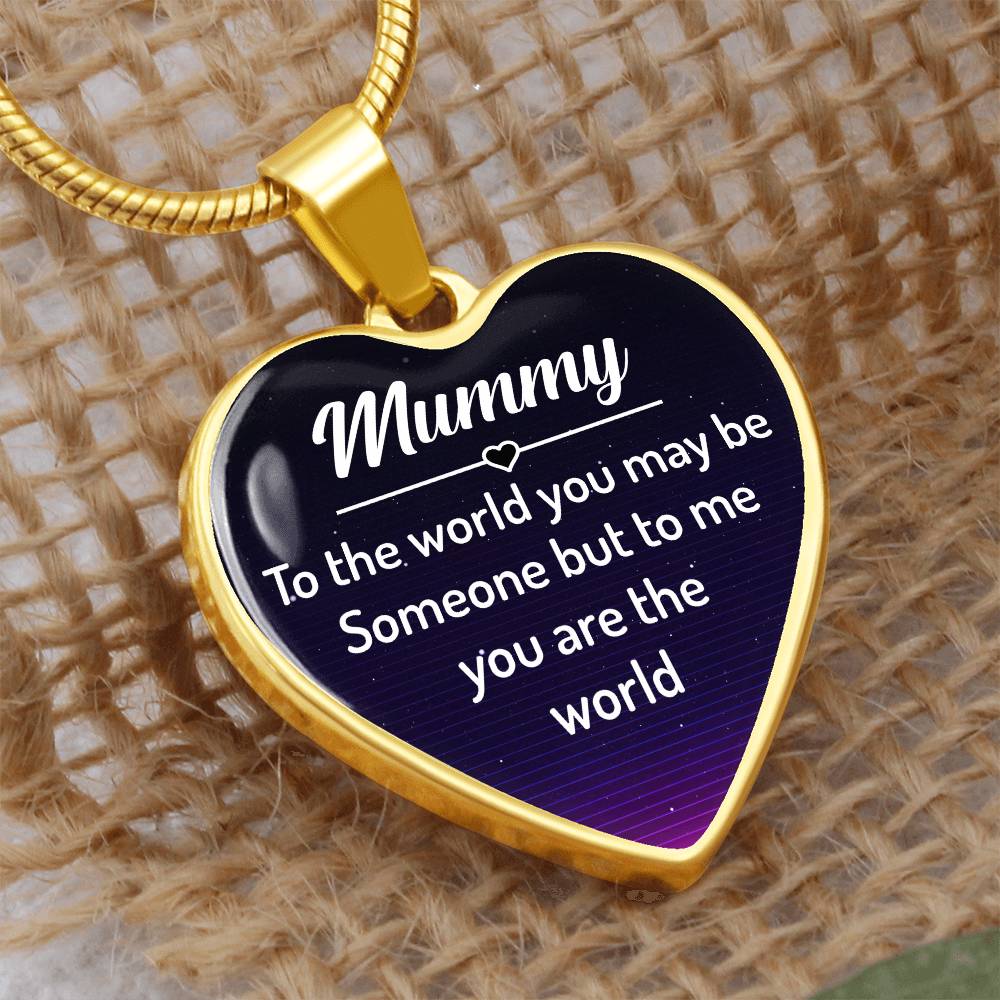 My World, My Mummy Necklace - Kim’s Signature Beauty & Accessories (Store description)
