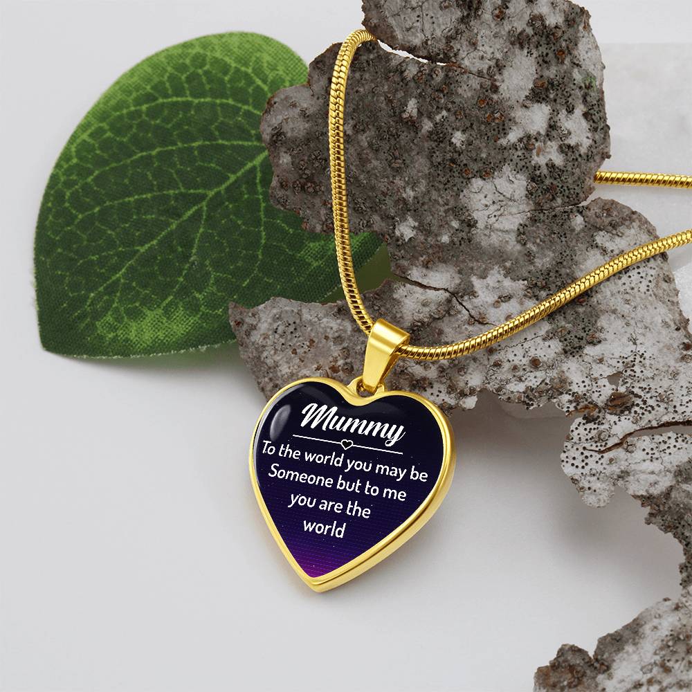 My World, My Mummy Necklace - Kim’s Signature Beauty & Accessories (Store description)