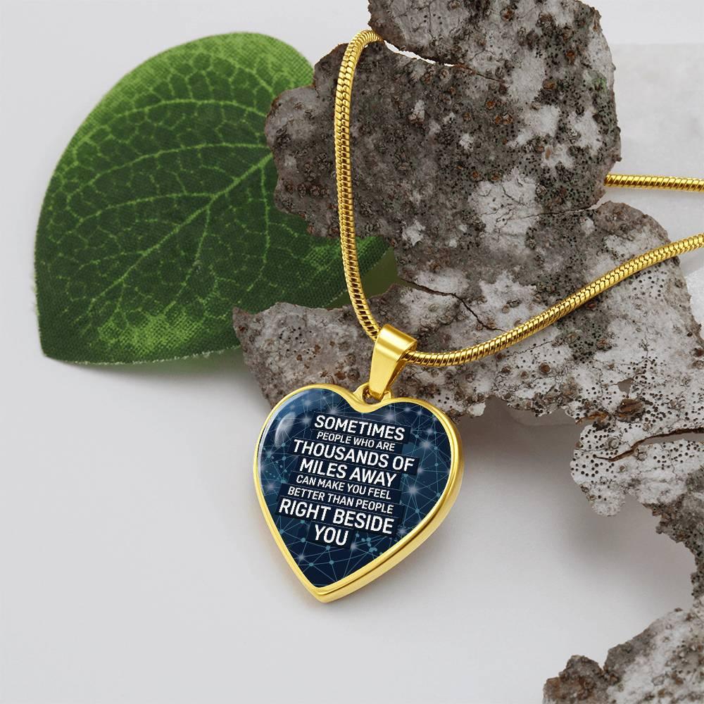 Thousand Miles Away Necklace - Kim’s Signature Beauty & Accessories (Store description)