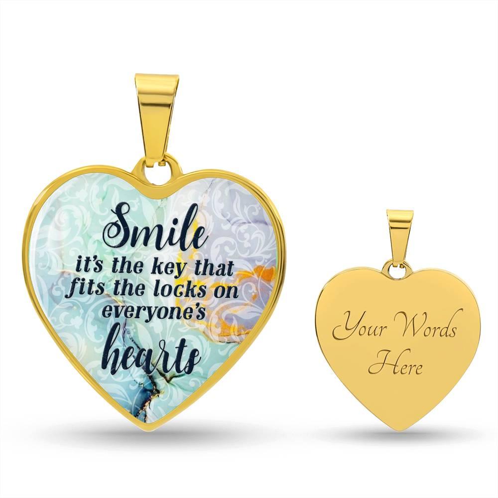 Unlocking Hearts Necklace - Kim’s Signature Beauty & Accessories (Store description)