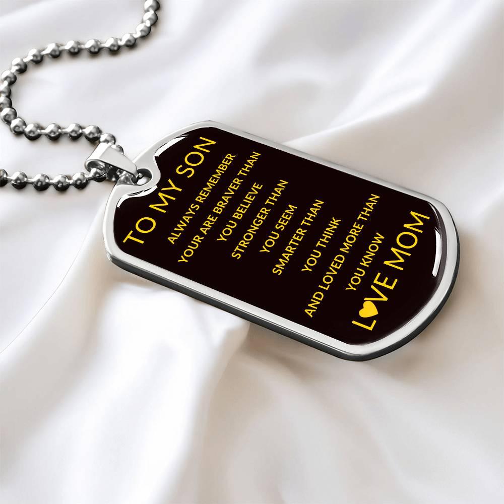 Son, Always Remember.. Love Mom - Kim’s Signature Beauty & Accessories (Store description)