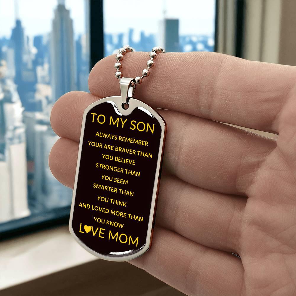 Son, Always Remember.. Love Mom - Kim’s Signature Beauty & Accessories (Store description)