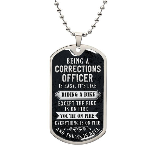 Corrections Officer's Life | Dog Tag - Kim’s Signature Beauty & Accessories