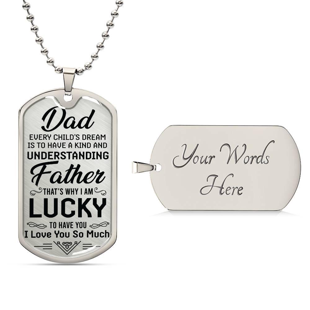 My King, My Father Dog Tag - Kim’s Signature Beauty & Accessories (Store description)