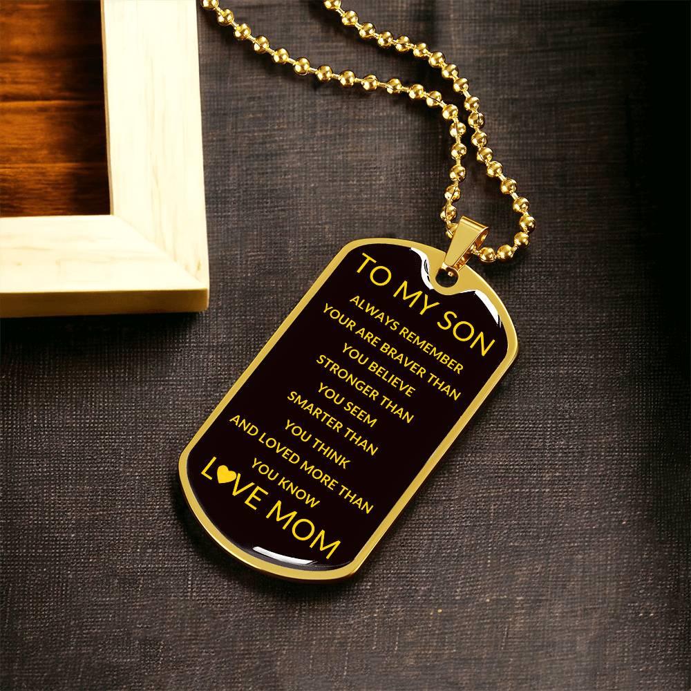 Son, Always Remember.. Love Mom - Kim’s Signature Beauty & Accessories (Store description)