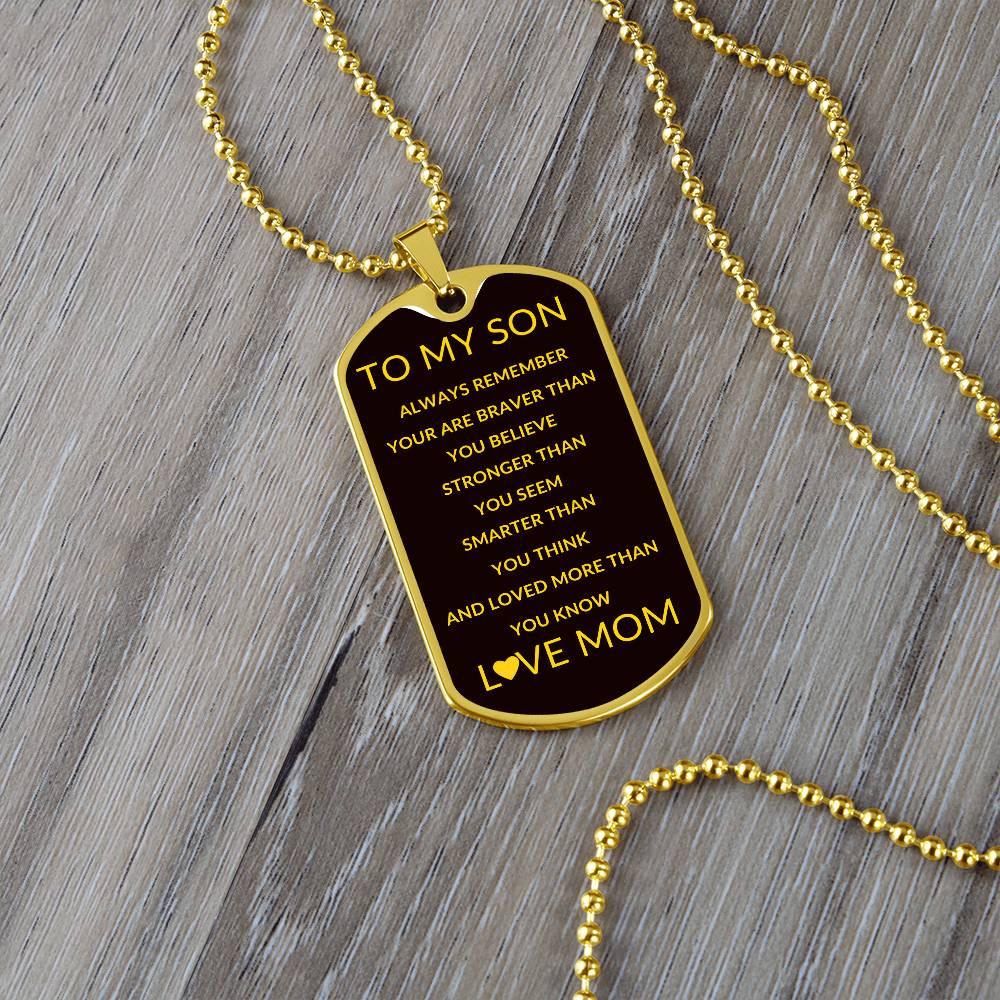 Son, Always Remember.. Love Mom - Kim’s Signature Beauty & Accessories (Store description)