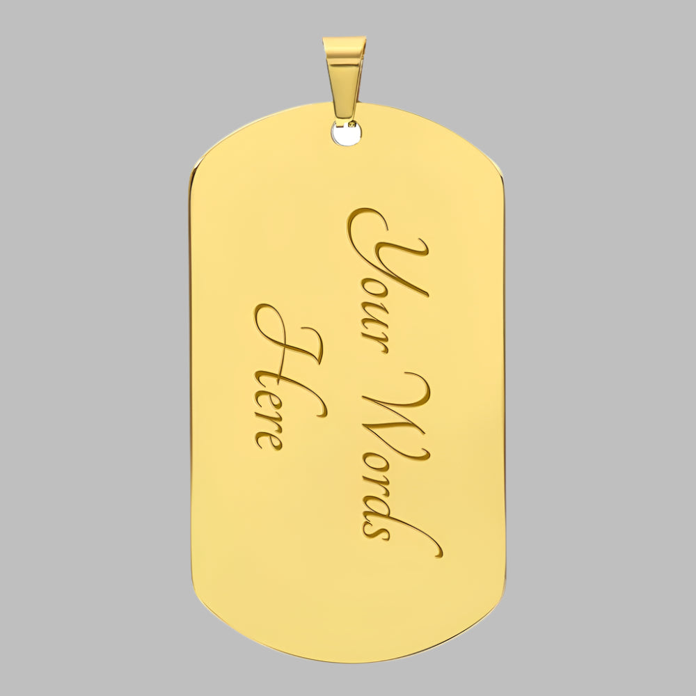 Beautiful Destinations Ahead Son | Dog Tag - Kim’s Signature Beauty & Accessories