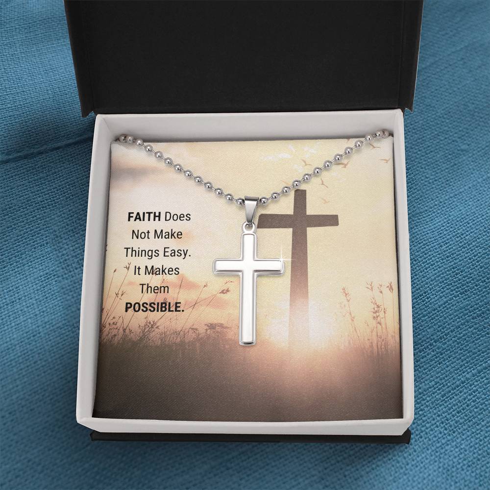 FAITH | Cross Necklace - Kim’s Signature Beauty & Accessories (Store description)