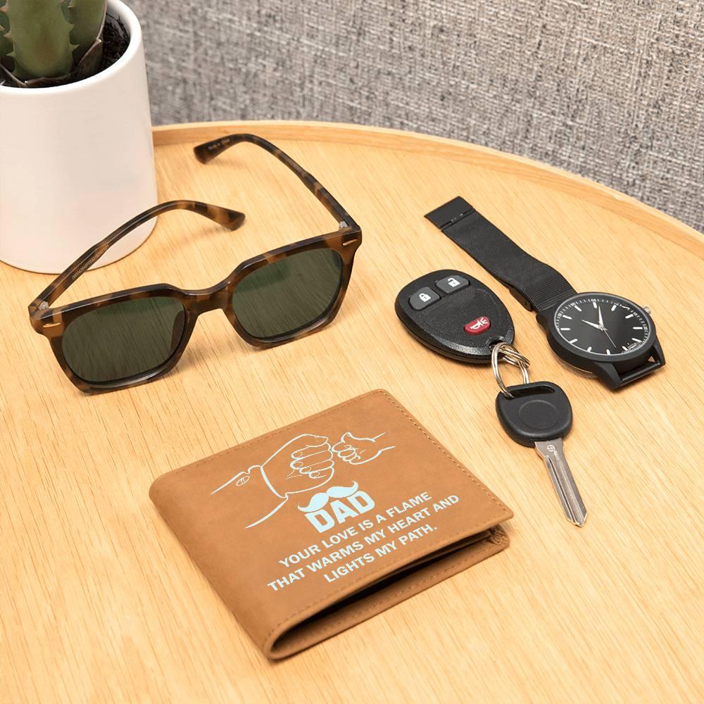 Dad, Your Love is a Flame Wallet - Kim’s Signature Beauty & Accessories