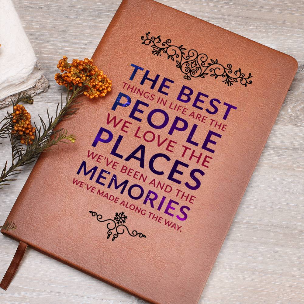 The Best Things in Life Journal - Kim’s Signature Beauty & Accessories (Store description)