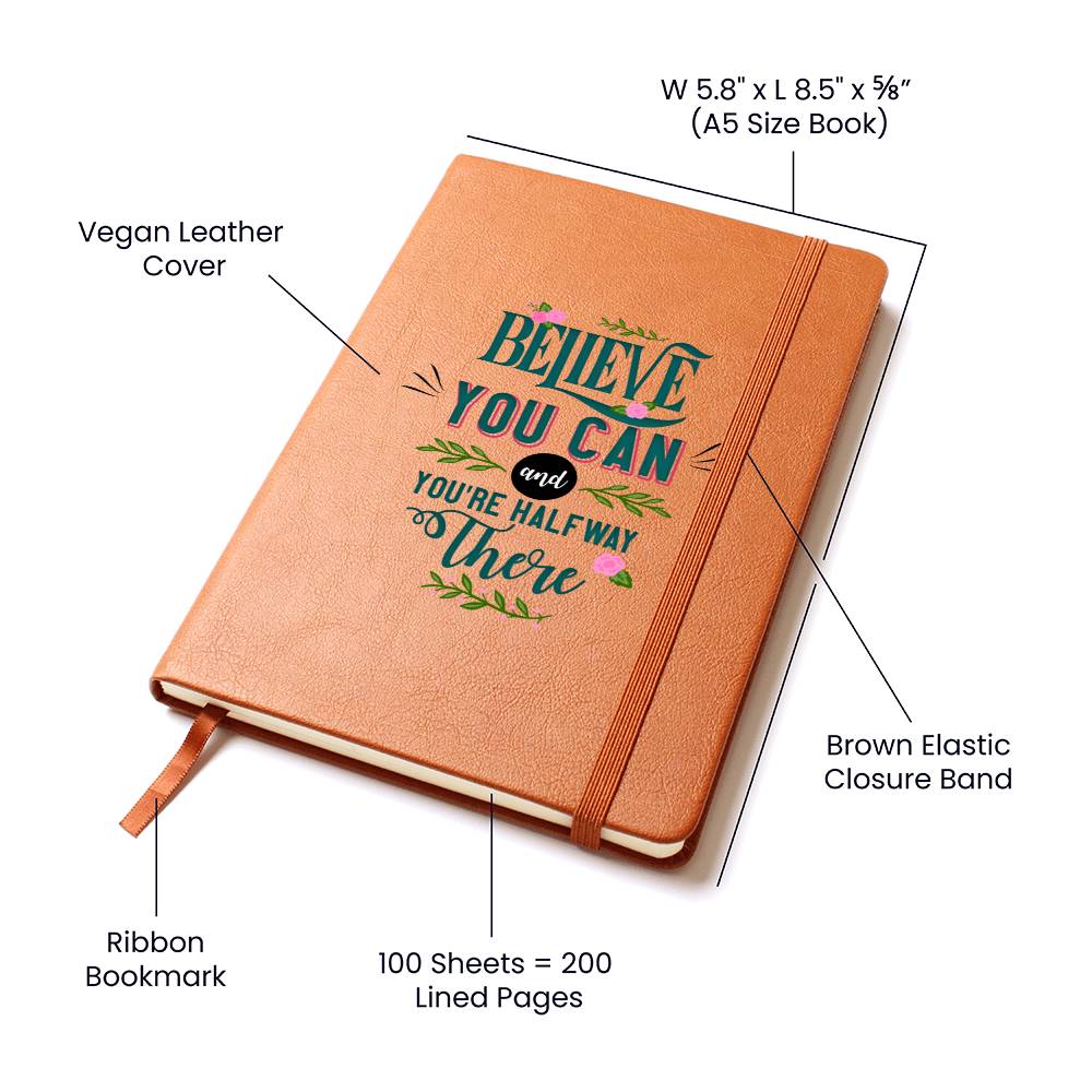 Believe You Can Journal - Kim’s Signature Beauty & Accessories (Store description)
