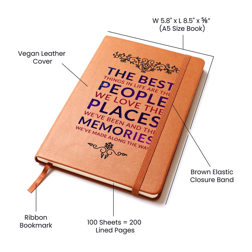The Best Things in Life Journal - Kim’s Signature Beauty & Accessories (Store description)