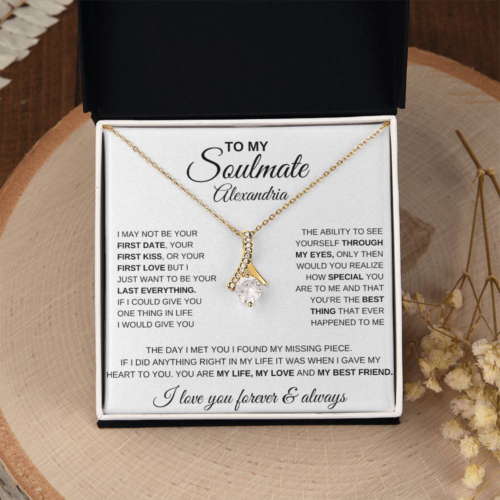 Soulmate Alluring Beauty (Persoanlized) Necklace - Kim’s Signature Beauty & Accessories
