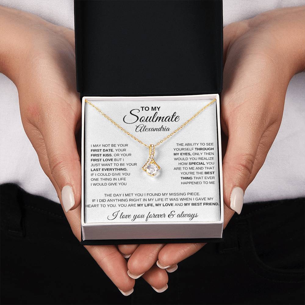Soulmate Alluring Beauty (Persoanlized) Necklace - Kim’s Signature Beauty & Accessories