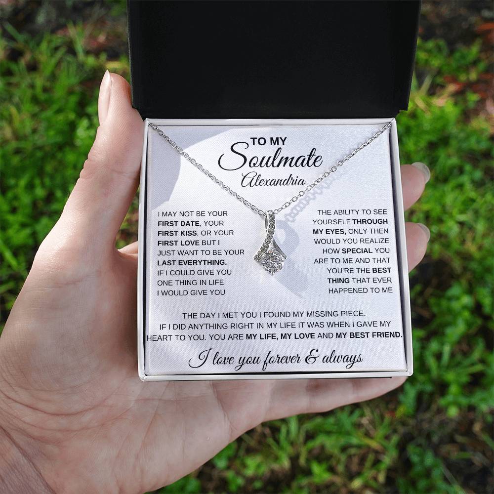 Soulmate Alluring Beauty (Persoanlized) Necklace - Kim’s Signature Beauty & Accessories
