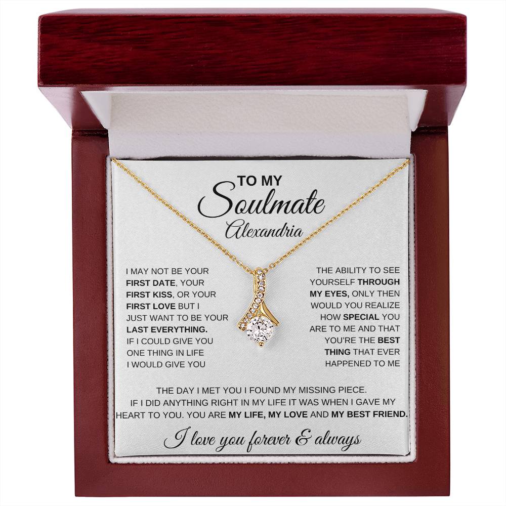 Soulmate Alluring Beauty (Persoanlized) Necklace - Kim’s Signature Beauty & Accessories