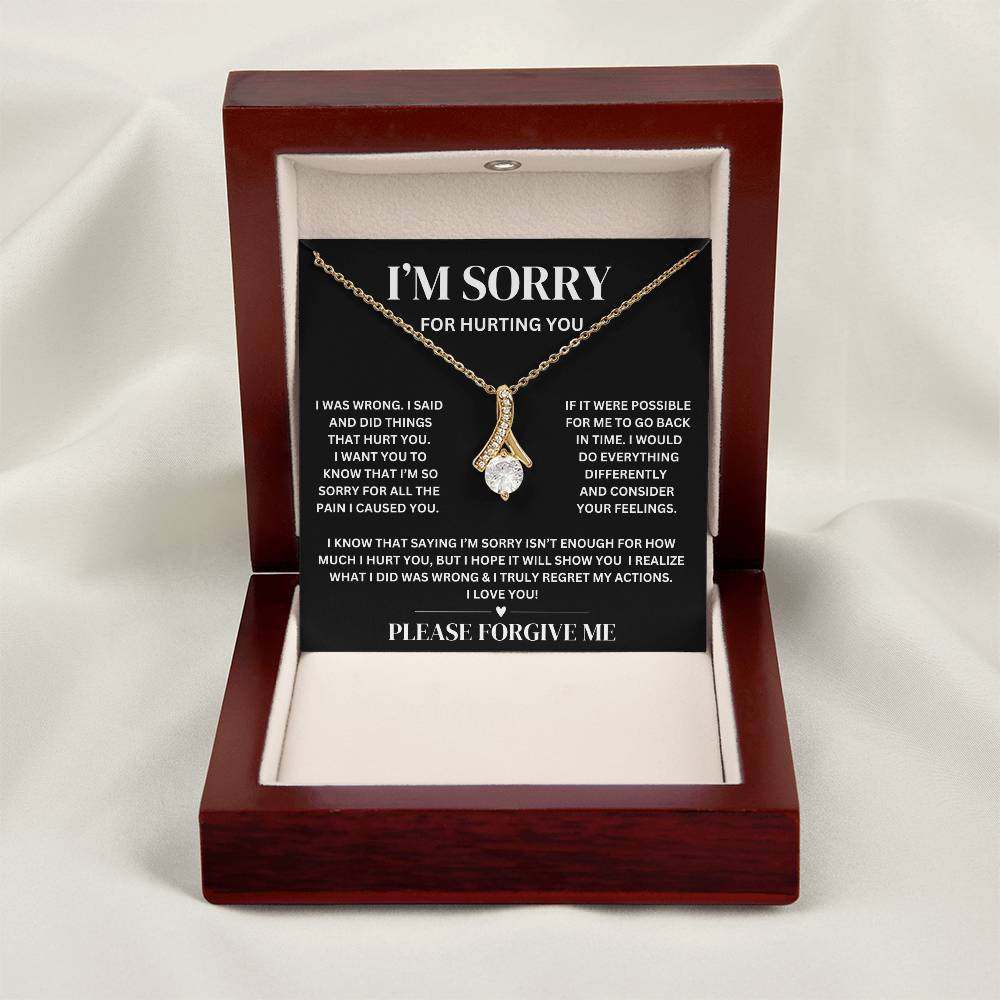 I’m Sorry, Please Forgive Me – Alluring Beauty Necklace - Kim’s Signature Beauty & Accessories