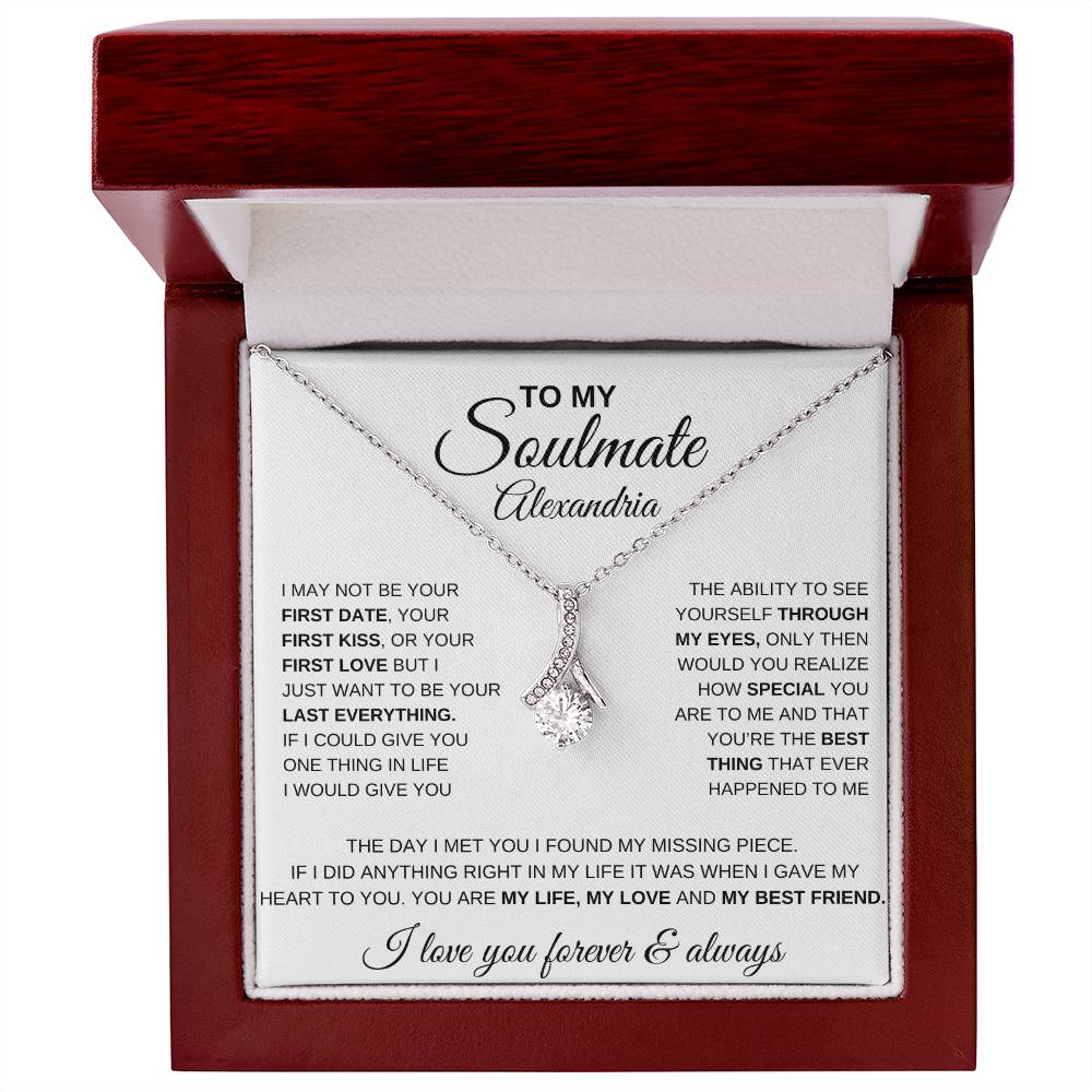 Soulmate Alluring Beauty (Persoanlized) Necklace - Kim’s Signature Beauty & Accessories