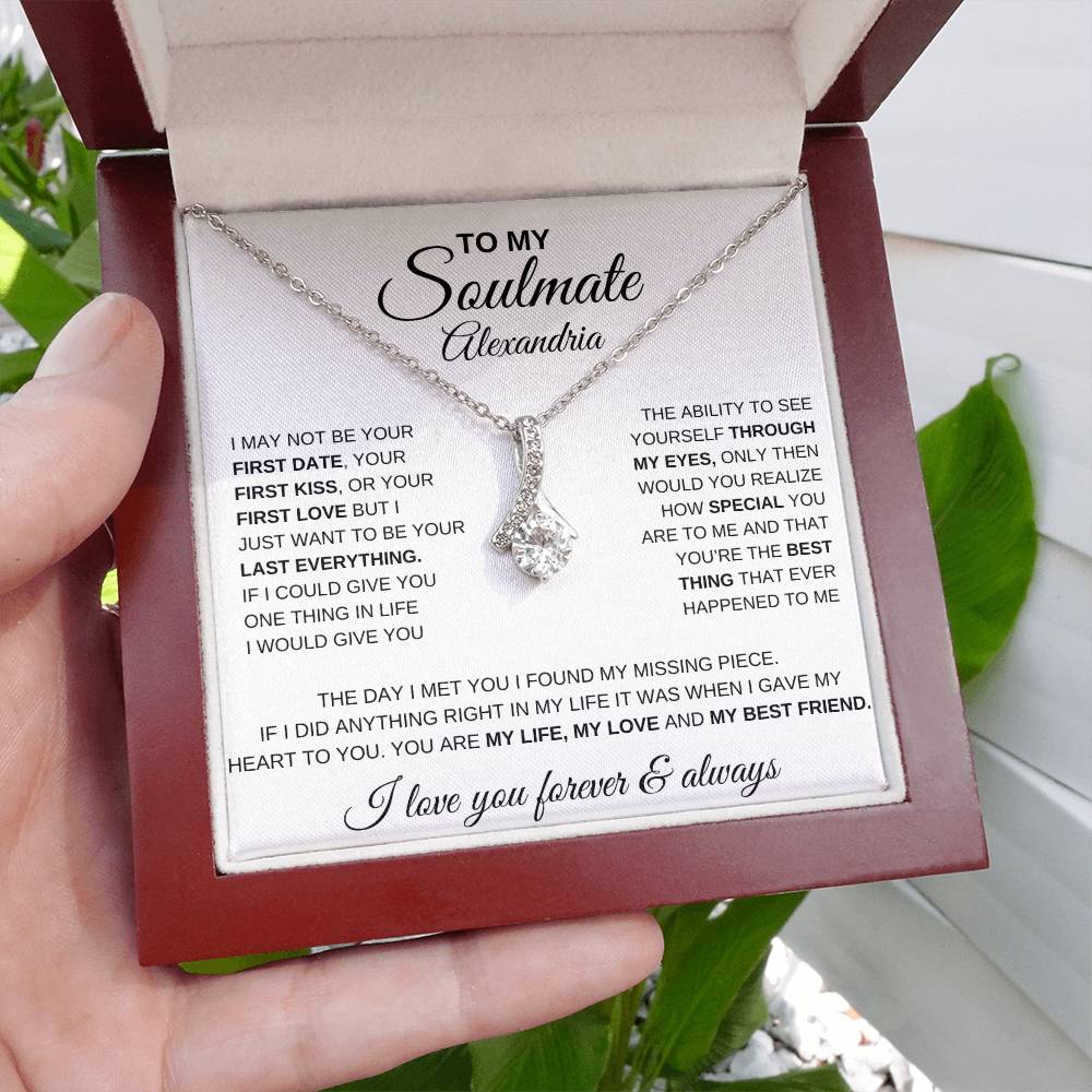 Soulmate Alluring Beauty (Persoanlized) Necklace - Kim’s Signature Beauty & Accessories
