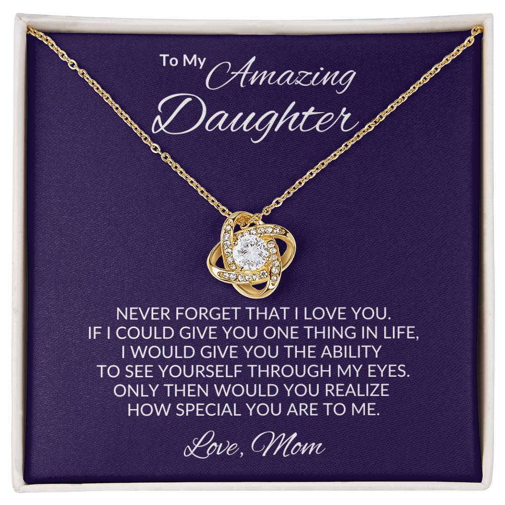 Daughter, I love you | Love Mom - Kim’s Signature Beauty & Accessories (Store description)