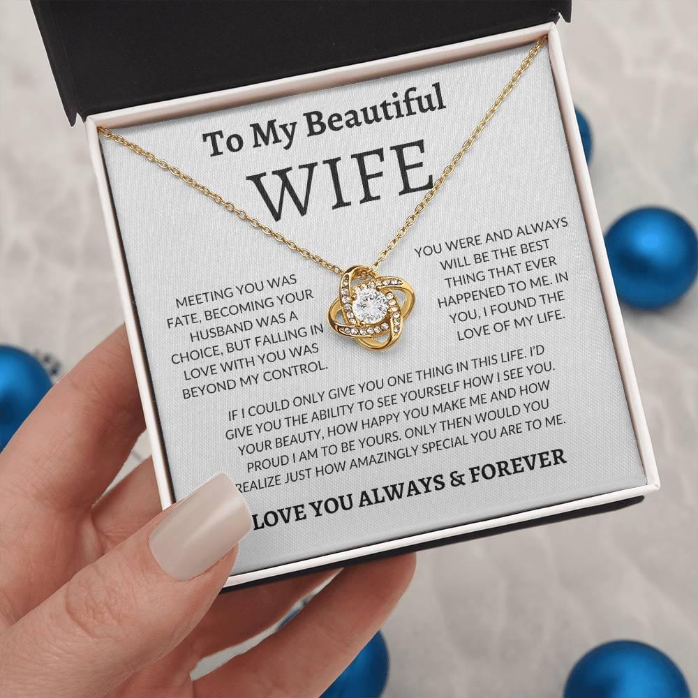 To My Beautiful Wife | Meeting You was Fate - Kim’s Signature Beauty & Accessories (Store description)