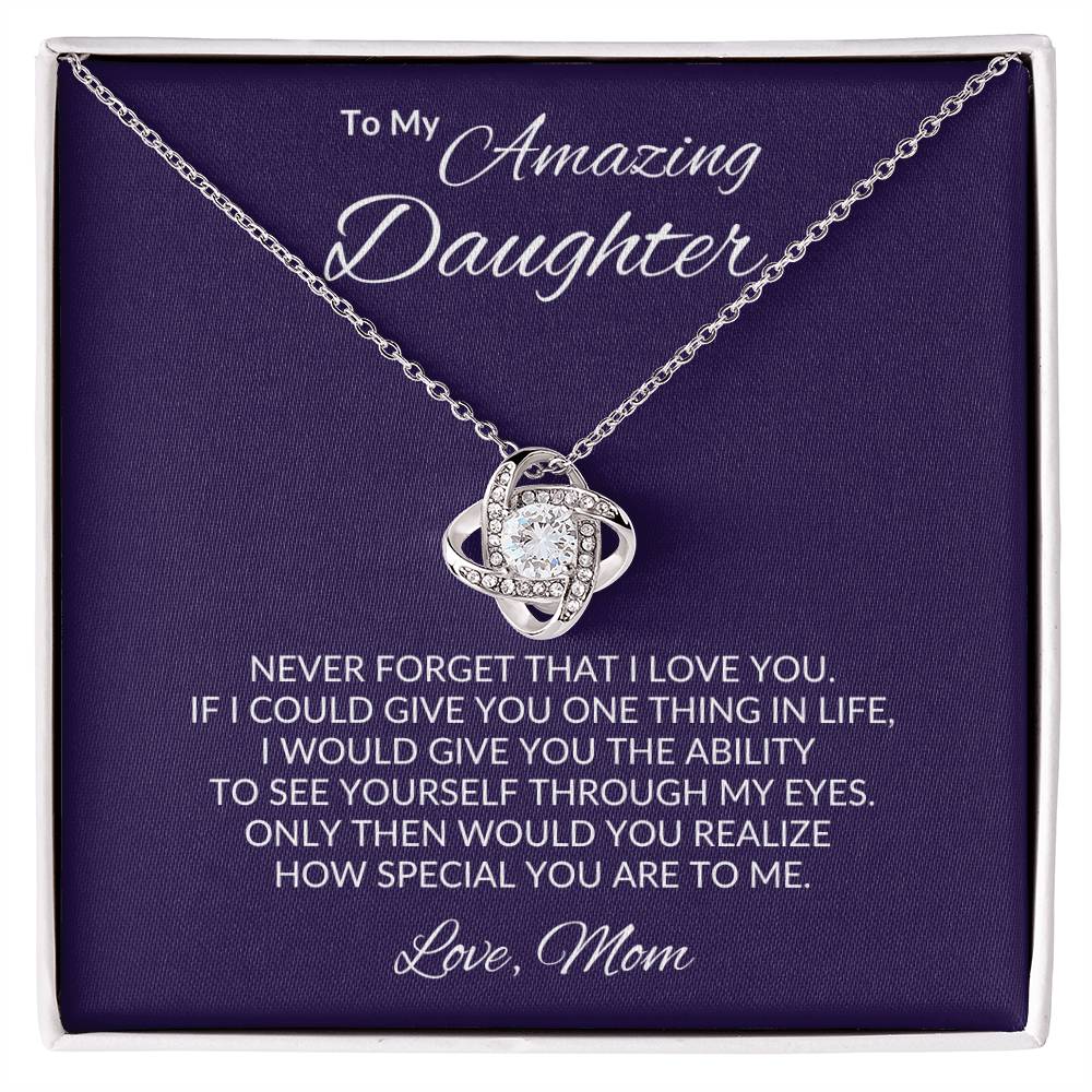 Daughter, I love you | Love Mom - Kim’s Signature Beauty & Accessories (Store description)