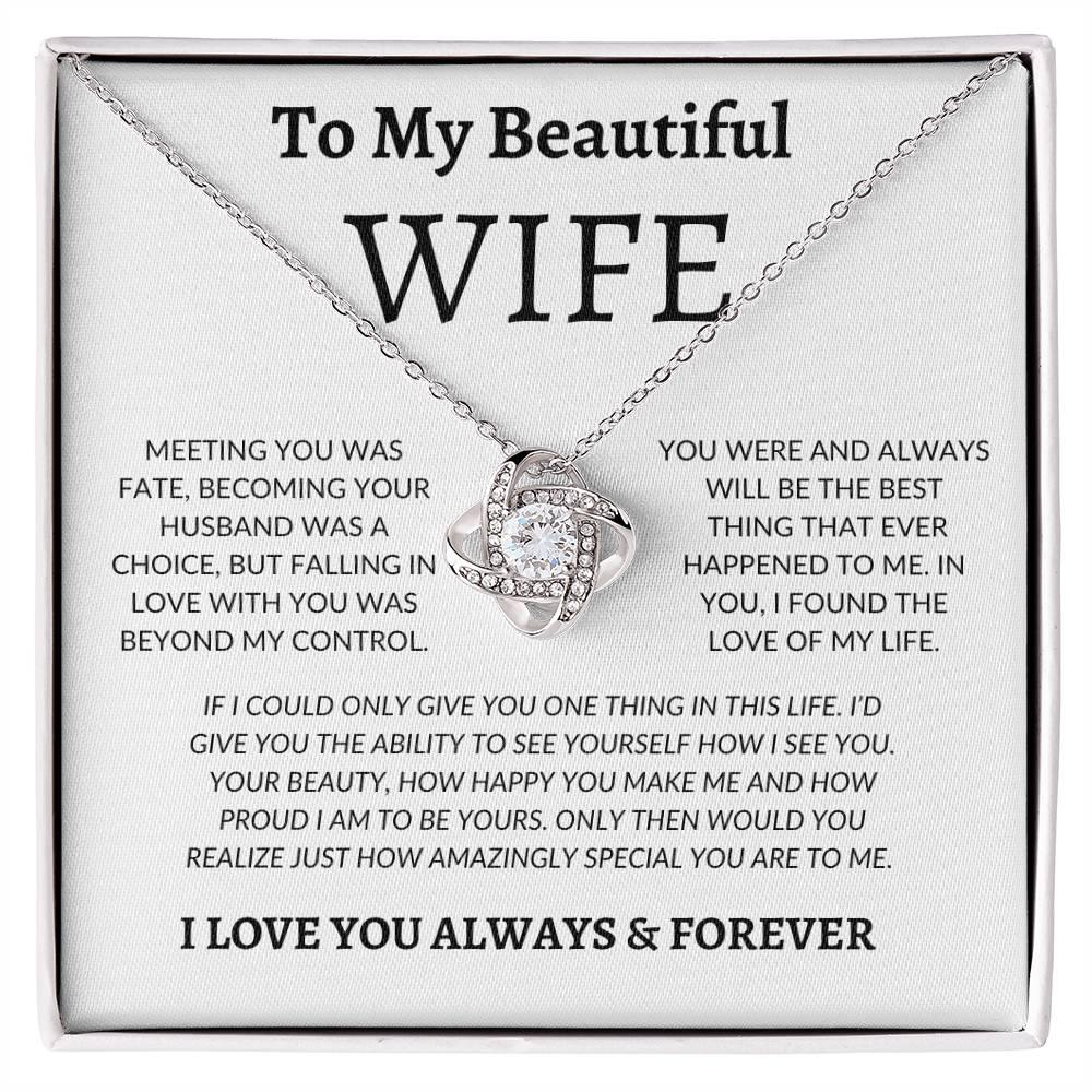 To My Beautiful Wife | Meeting You was Fate - Kim’s Signature Beauty & Accessories (Store description)