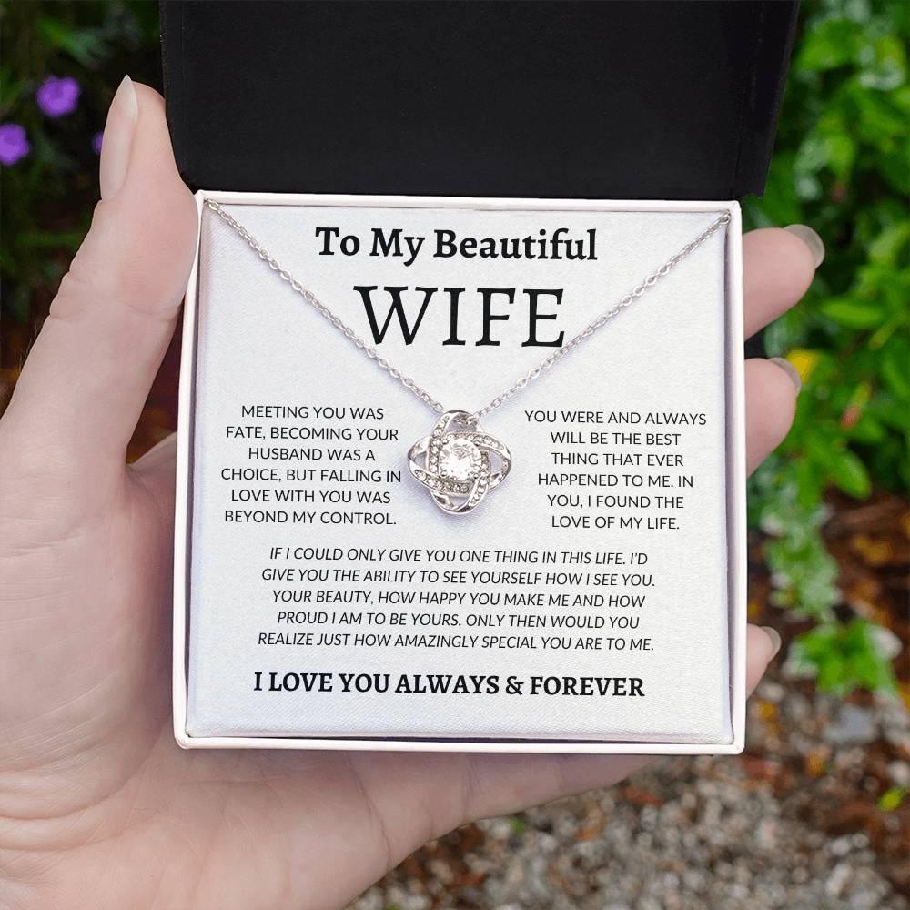 To My Beautiful Wife | Meeting You was Fate - Kim’s Signature Beauty & Accessories (Store description)