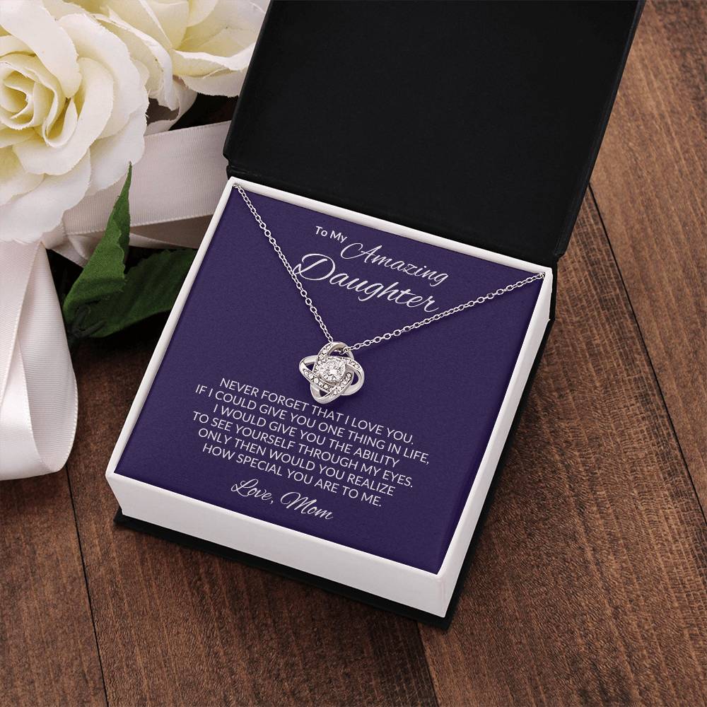 Daughter, I love you | Love Mom - Kim’s Signature Beauty & Accessories (Store description)