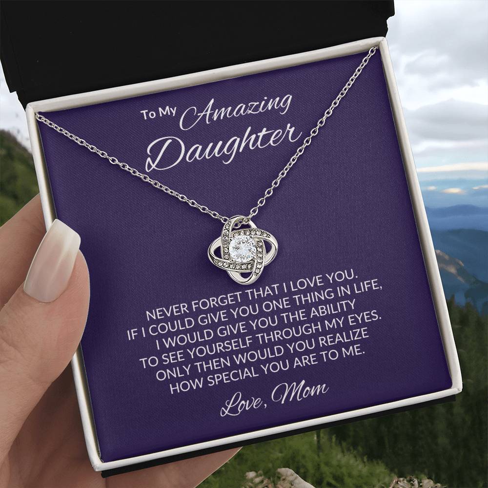 Daughter, I love you | Love Mom - Kim’s Signature Beauty & Accessories (Store description)