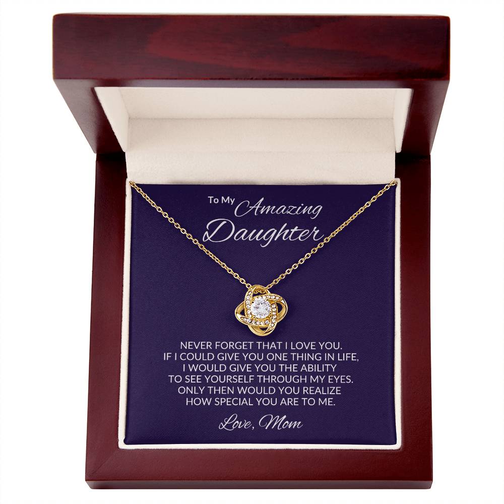 Daughter, I love you | Love Mom - Kim’s Signature Beauty & Accessories (Store description)