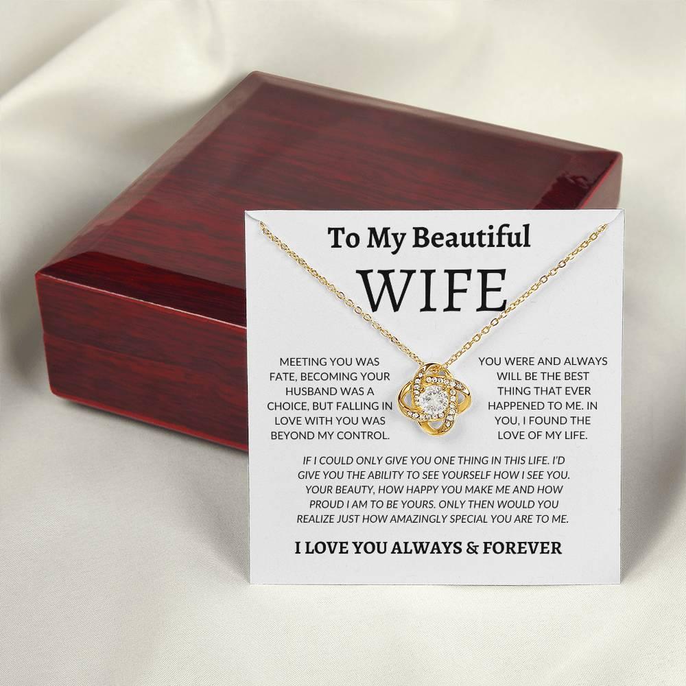 To My Beautiful Wife | Meeting You was Fate - Kim’s Signature Beauty & Accessories (Store description)