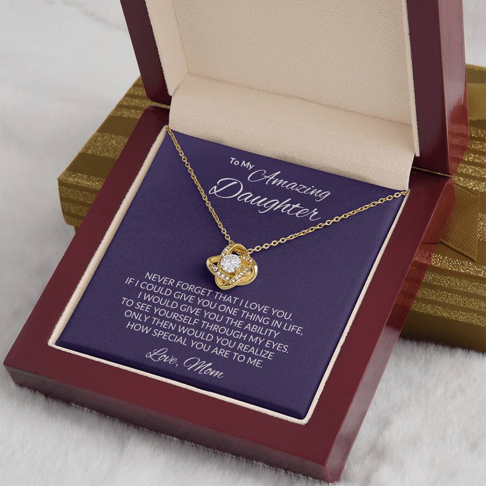 Daughter, I love you | Love Mom - Kim’s Signature Beauty & Accessories (Store description)