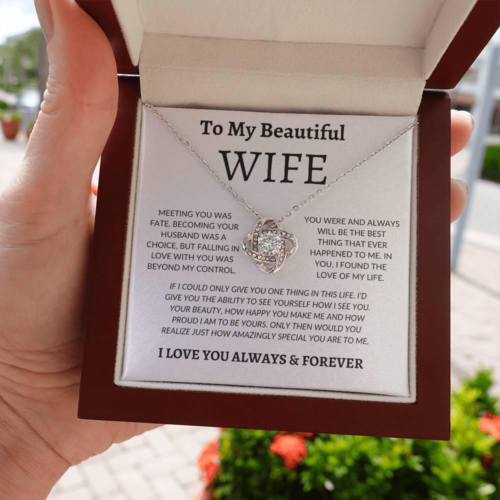 To My Beautiful Wife | Meeting You was Fate - Kim’s Signature Beauty & Accessories (Store description)