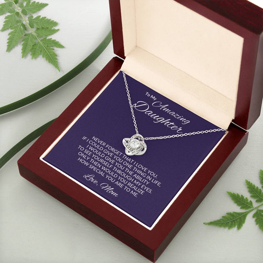 Daughter, I love you | Love Mom - Kim’s Signature Beauty & Accessories (Store description)