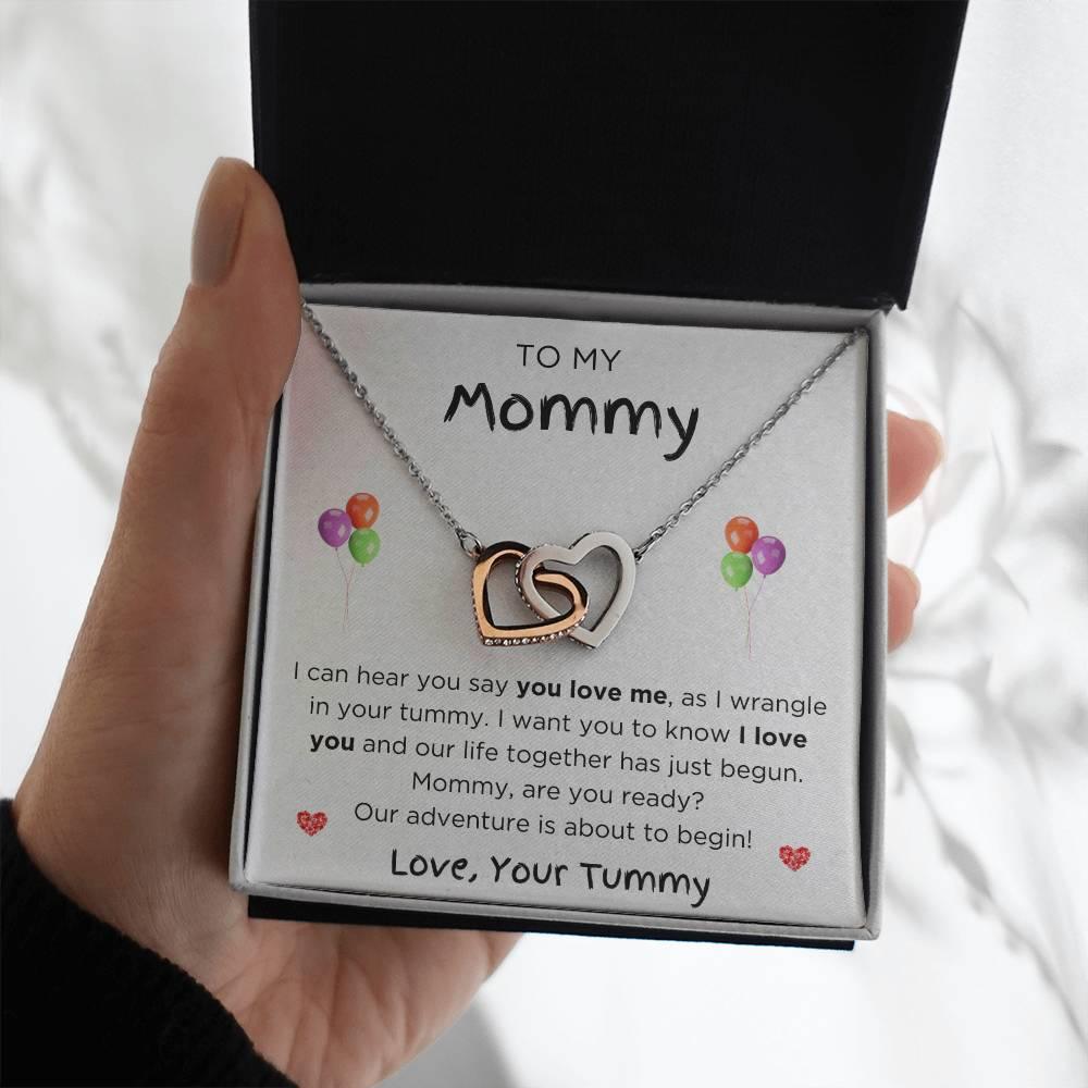 To Mommy from your tummy Necklace - Kim’s Signature Beauty & Accessories