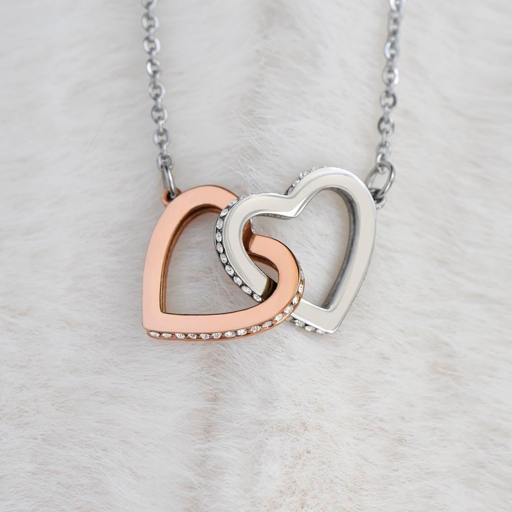 To My Beautiful Girlfriend | Interlocking Hearts - Kim’s Signature Beauty & Accessories (Store description)