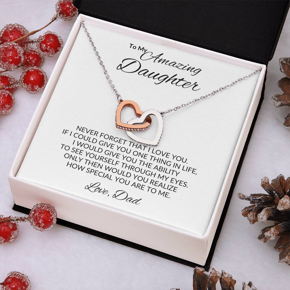Amazing Daughter | Love Dad - Kim’s Signature Beauty & Accessories (Store description)