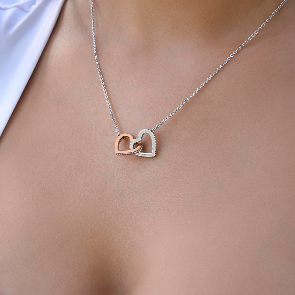 🎁To My Granddaughter, Linked Together | Interlocking Hearts Necklace💓 - Kim’s Signature Beauty & Accessories (Store description)