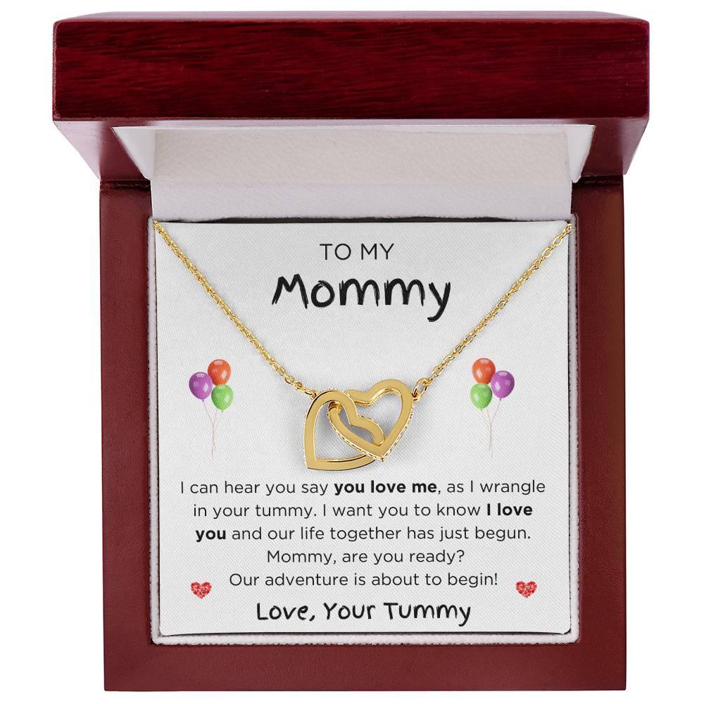 To Mommy from your tummy Necklace - Kim’s Signature Beauty & Accessories